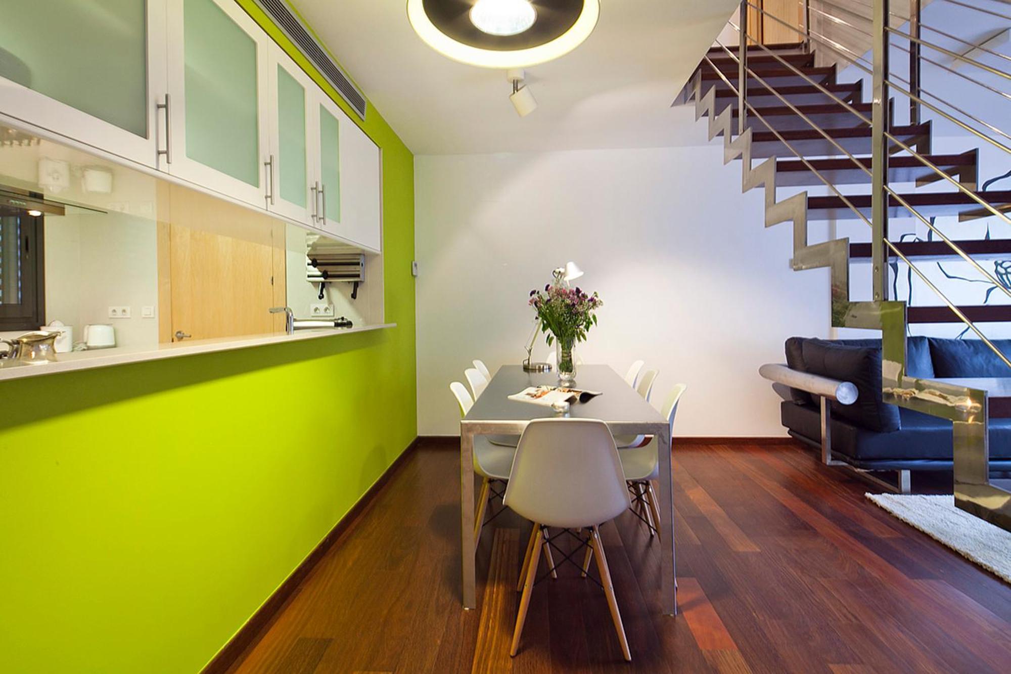 My Space Emirates - Splendid With Terrace And Pool Near Park Gueell Appartement Barcelone