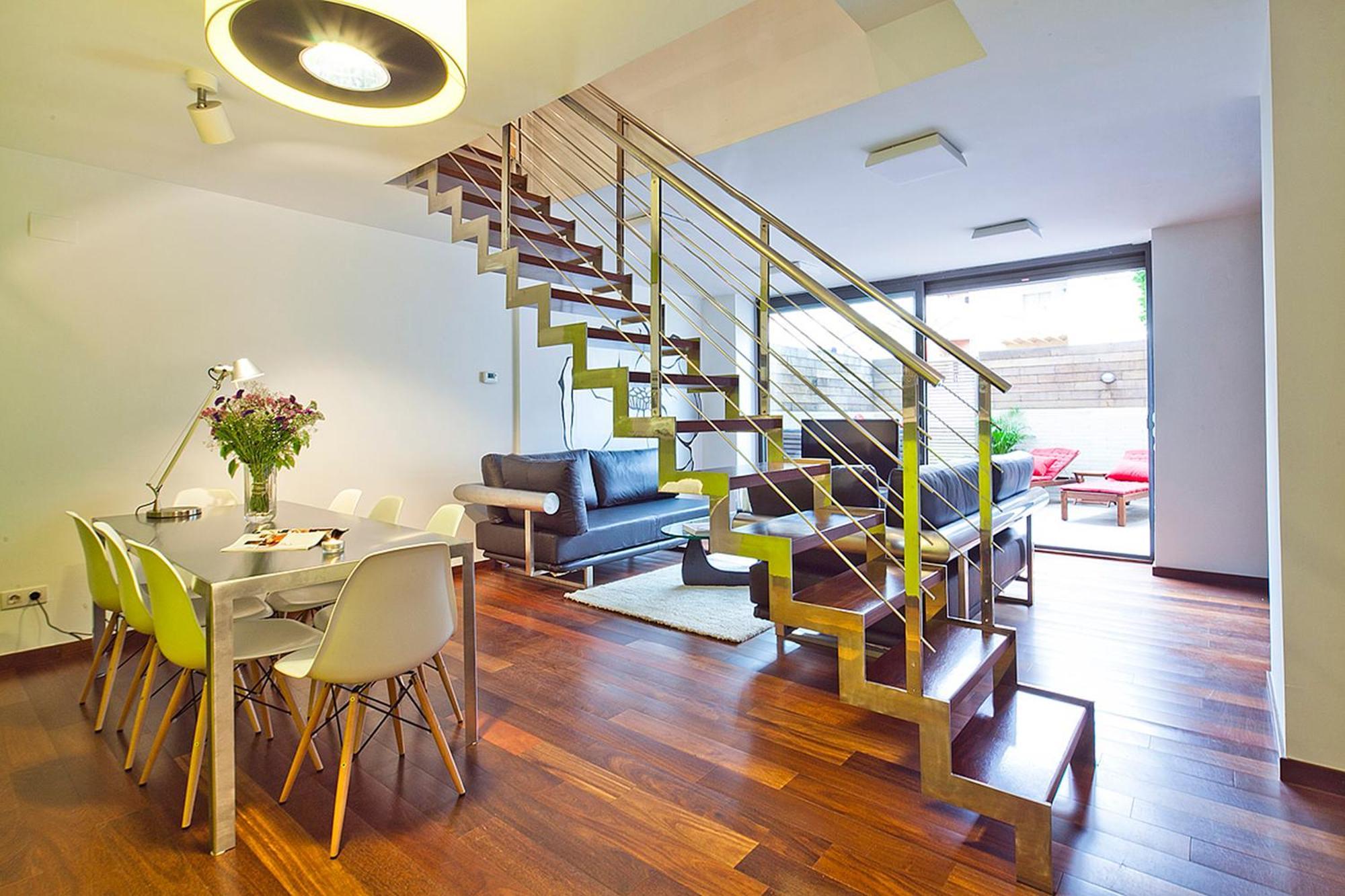 My Space Emirates - Splendid With Terrace And Pool Near Park Gueell Appartement Barcelone